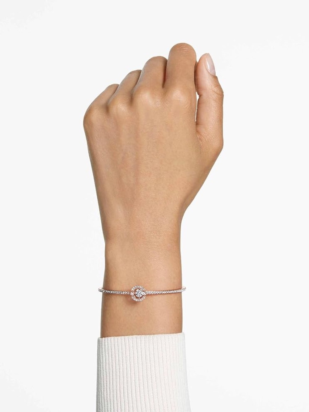 Swarovski 18K rose gold finish bracelet